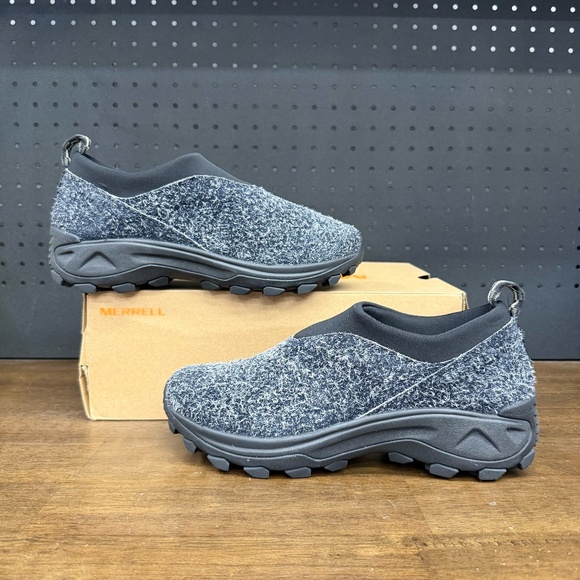 New W/ Box! Women's Winter MOC 3 1TRL Black Oyster Outdoor Slip On Sneakers - Picture 1 of 6